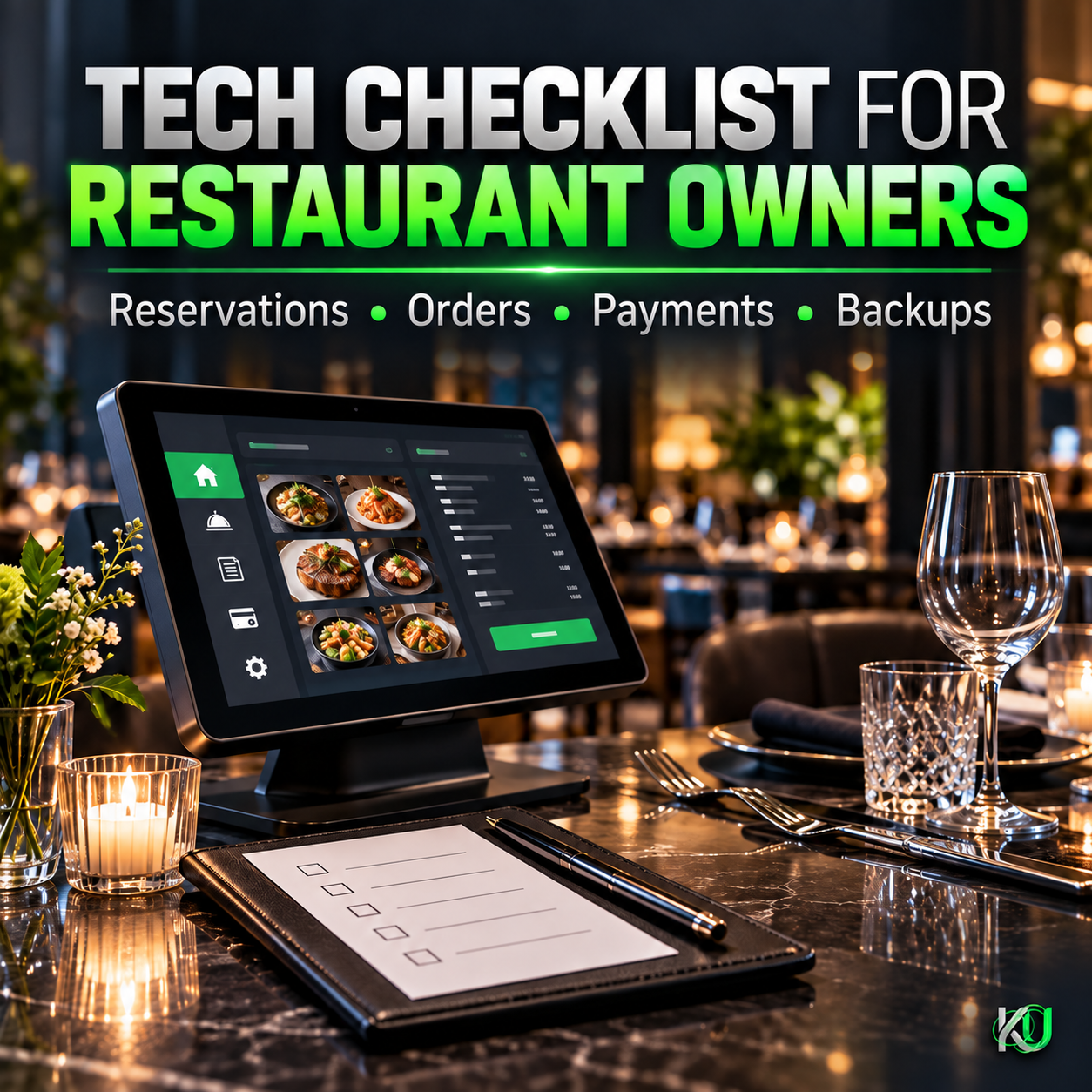 A practical technology checklist for restaurant owners